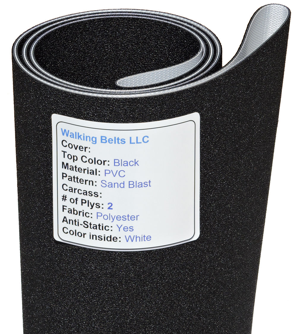 Precor 954 S/N: 6W, SI Treadmill Walking Belt Sand Blast 2ply
